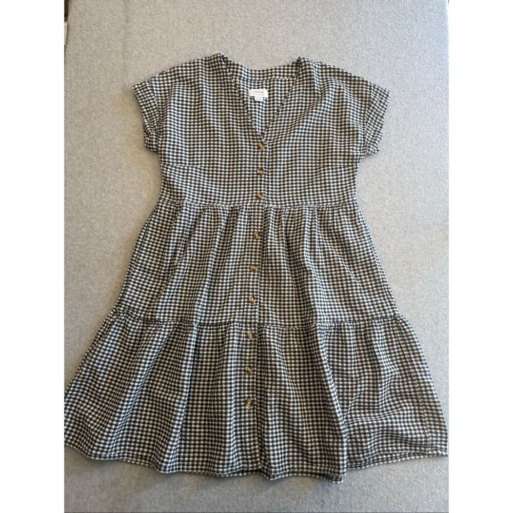 Seraphine Maternity Nursing Gingham Dress 4